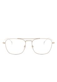 Gucci Eyewear Occhiali squadrati con logo inciso - Toni neutri