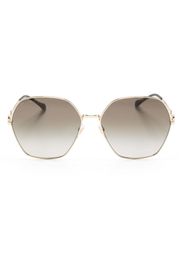 Gucci Eyewear horsebit sunglasses - Oro