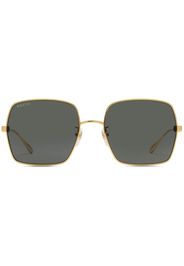 Gucci Eyewear Occhiali da sole squadrati - Oro