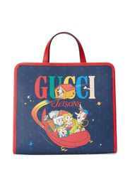 Gucci Kids Borsa con stampa x The Jetsons - Blu