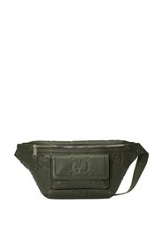 Gucci Marsupio Jumbo GG con monogramma goffrato - Verde