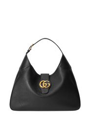 Gucci large Aphrodite leather shoulder bag - Nero