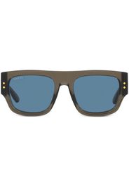 Gucci Eyewear logo-engraved square-frame sunglasses - Grigio