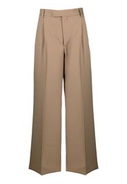 Gucci Pantaloni a gamba ampia - Marrone