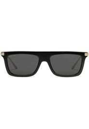 Gucci Eyewear Occhiali da sole GG rettangolari - Nero