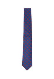 Gucci Kids GG-monogram jacquard silk tie - Blu