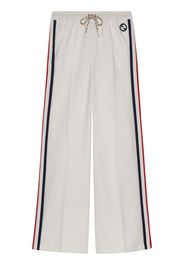 Gucci Web-striped track pants - Bianco