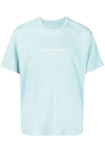 GUESS USA T-shirt con stampa - Blu