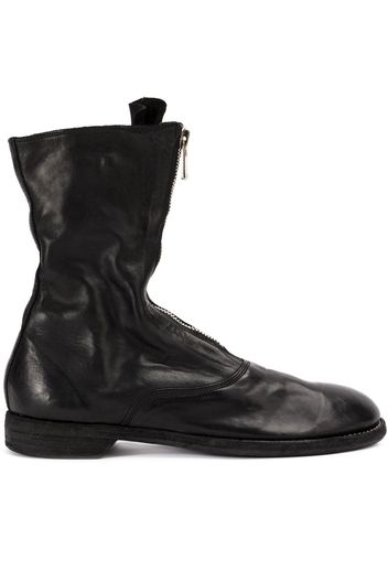 Guidi front zip boots - Nero