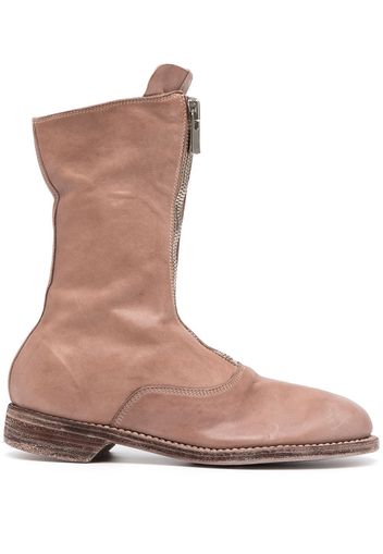 Guidi Stivaletti con zip - Rosa