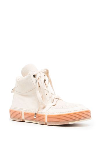 Guidi flatform sole hi-top sneakers - Toni neutri