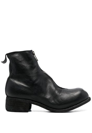 Guidi zip-up ankle boots - Nero
