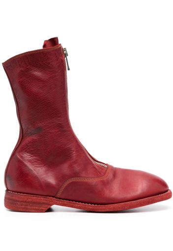 Guidi 310 zip-up boots - Rosso
