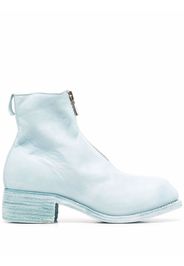 Guidi zip-up ankle boots - Blu