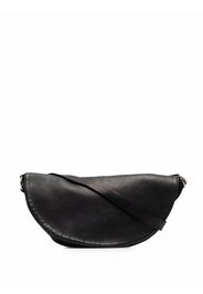 Guidi curved messenger bag - Nero