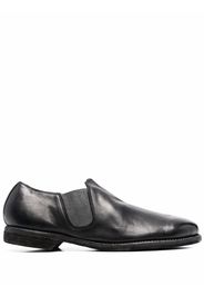 Guidi slip-on round-toe loafers - Nero