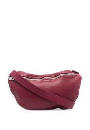 Guidi Borsa a spalla con zip - Rosa