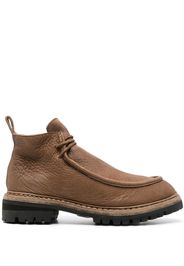 Guidi lace-up leather boots - Marrone