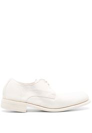 Guidi leather derby shoes - Bianco