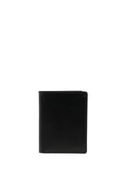 Guidi bi-fold leather wallet - Nero