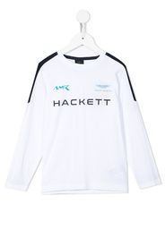 Hackett Kids T-shirt con stampa - Bianco