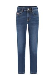 Hackett Kids logo-patch jeans - Blu