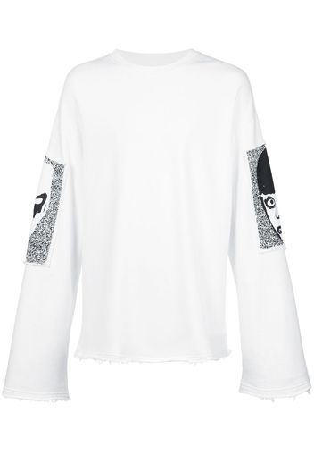 Haculla They're Here sweatshirt - Bianco