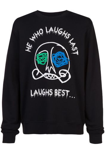 Haculla Last Laught sweatshirt - Nero