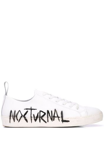 Nocturnal low-top sneakers