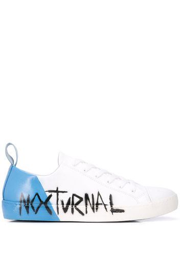 Nocturnal low-top sneakers