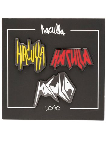 Haculla Set di spille Haculla Logo - Multicolore