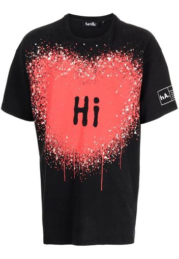 Haculla T-shirt Hi. Bye. - Nero