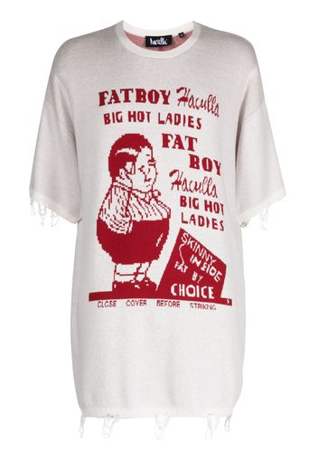 Haculla Maglione Fat Boy - Bianco