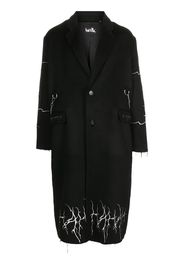 Haculla Cappotto con ricamo - Nero