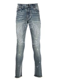 Haculla Jeans skinny con stampa - Blu