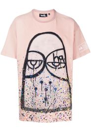 Haculla T-shirt con stampa - Rosa