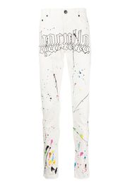 Haculla Jeans slim con stampa - Bianco