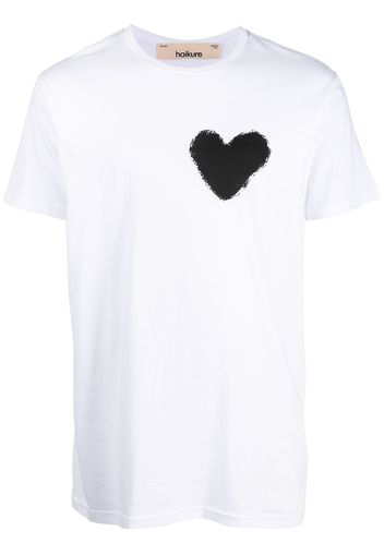 Haikure T-shirt con stampa - Bianco