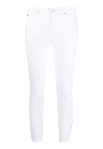 Haikure Jeans slim crop - Bianco