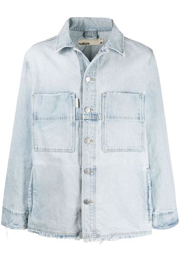 Haikure Giacca denim oversize - Blu