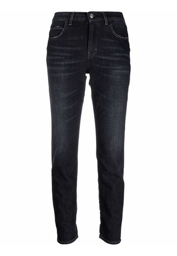 Haikure mid-rise slim fit jeans - Nero