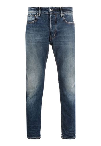 Haikure Jeans dritti con vita media - Blu