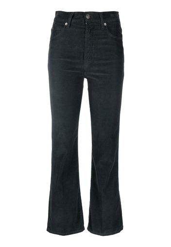 Haikure high-waisted cropped jeans - Nero