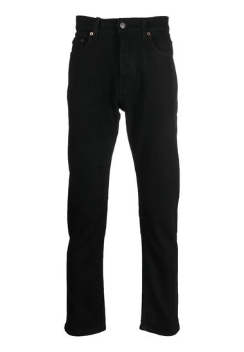 Haikure mid-rise logo-patch jeans - Nero