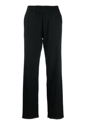 Haikure slip-on straight-leg trousers - Nero