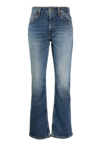 Haikure faded-effect bootcut jeans - Blu