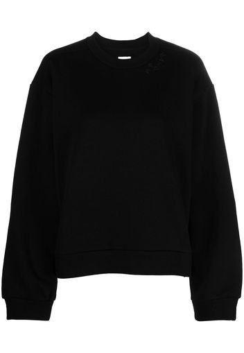 Haikure crew-neck sweatshirt - Nero