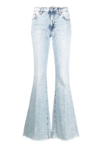 Haikure low-rise flared jeans - Blu