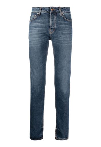 Haikure Jeans slim con effetto schiarito - Blu