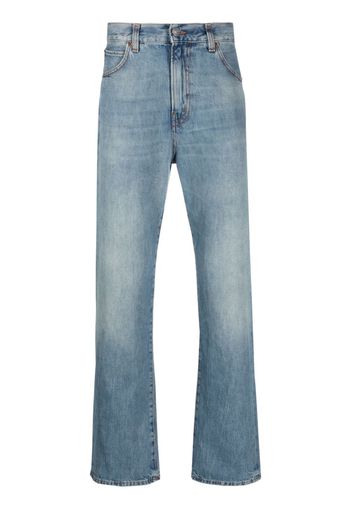 Haikure straight-leg cut jeans - Blu